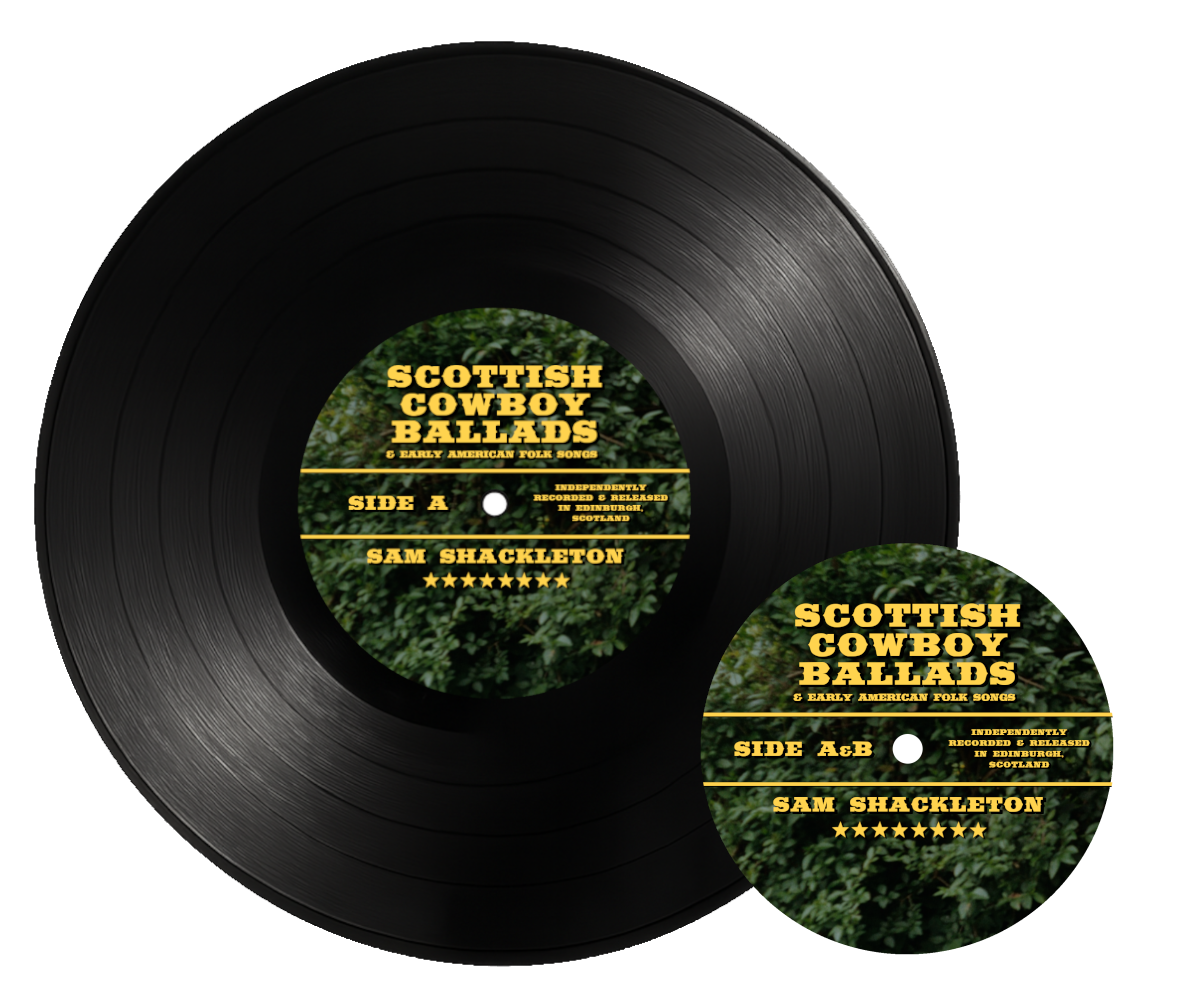 Scottish Cowboy Ballads 12" Vinyl LP + CD Combo