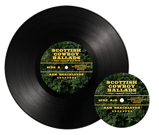 Scottish Cowboy Ballads 12" Vinyl LP + CD Combo