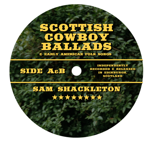 Scottish Cowboy Ballads CD